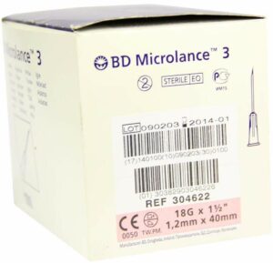 Bd Microlance Kanüle 18 G 1 1-2 Trans 18 X 40mm