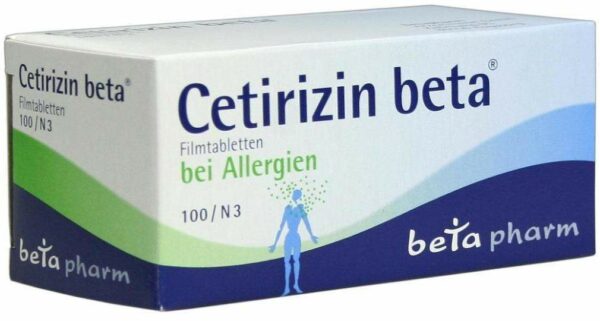 Cetirizin Beta 100 Filmtabletten