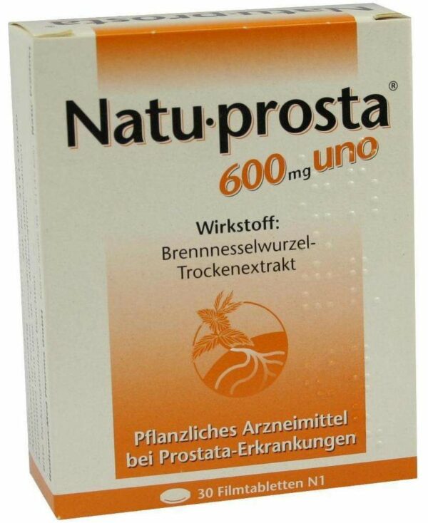 Natuprosta 600 mg Uno 30 Filmtabletten