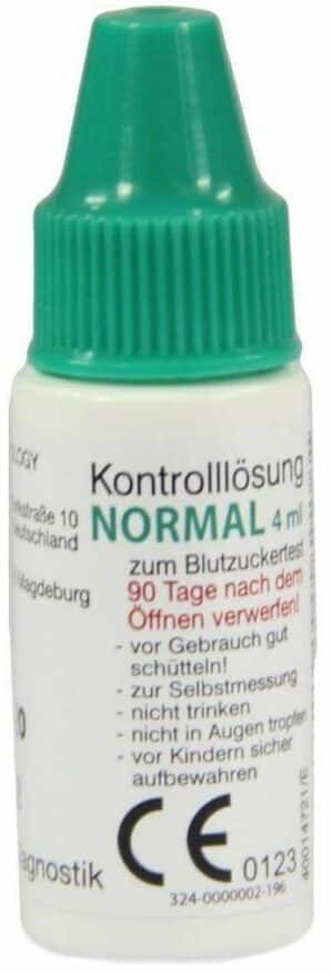 Gluco Test Plus 4 ml Kontrolllösung Normal