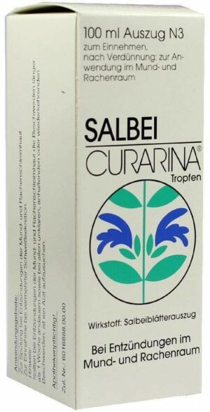 Salbei Curarina 100 ml Tropfen