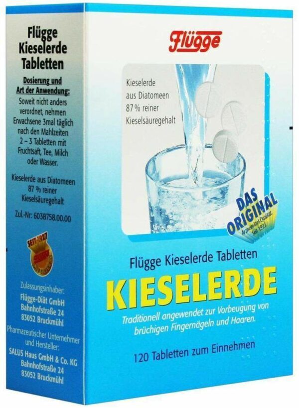 Flügge Kieselerde 120 Tabletten