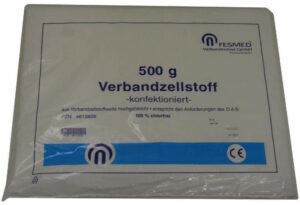 Verbandzellstoff Konfektioniert Hochgebleicht 500 G Beutel