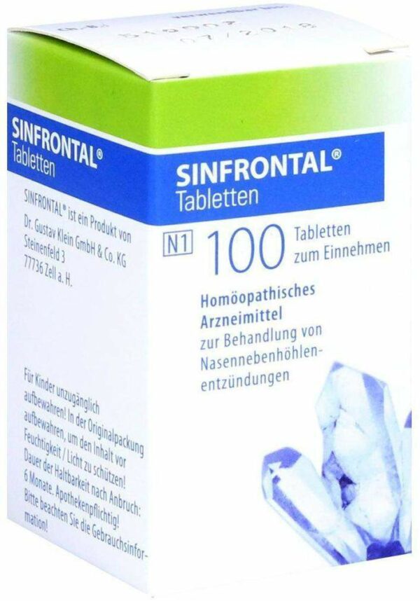 Sinfrontal 100 Tabletten