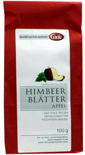 Caelo Himbeerblätter Apfel Tee Hv Packung 100 G