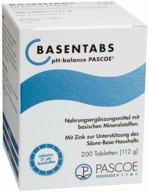 Basentabs Ph Balance Pascoe Tabletten 200 Stück