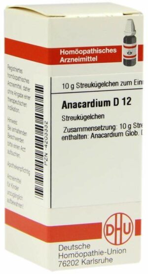 Anacardium D12 Dhu 10 G Globuli
