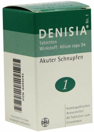 Denisia Nr.1 Allium Cepa D4 80 Tabletten
