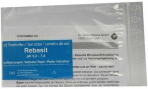 Rebasit Indikatorpapier 52 Teststreifen