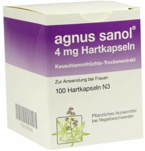 Agnus Sanol 4 mg Hartkapseln 100 Hartkapseln