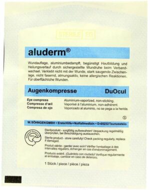 Aluderm Augenkompresse Duocul Steril