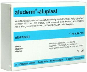 Aluderm Aluplast Wundverband Pflaster 1 M X 6 cm Elastisch 1...