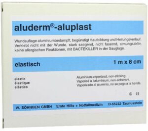 Aluderm Aluplast Wundverband Pflaster 1 M X 8 cm Elastisch 1...