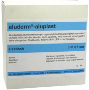 Aluderm Aluplast Wundverband Pflaster 5 M X 6 cm Elastisch 1...