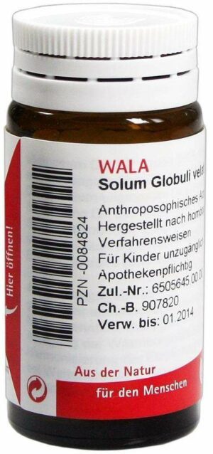 Wala Solum Velati 20 G Globuli