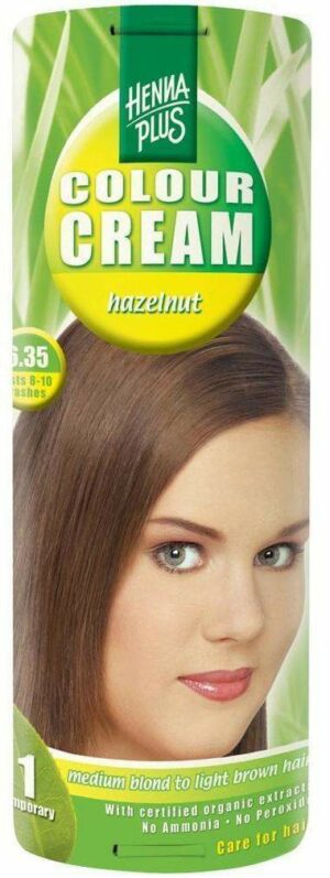 Hennaplus Colour Cream Farbe Haselnuss (hazelnut) 6