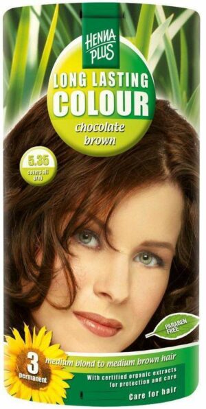 Hennaplus Long Lasting Colour Chocolate Brown 5.35 100 ml