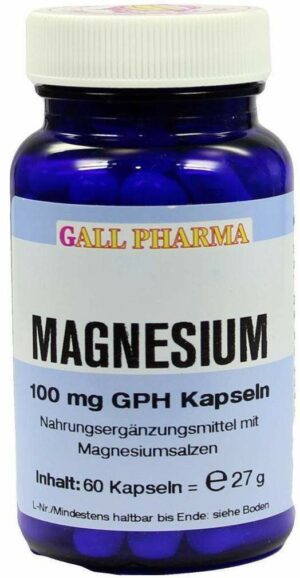Magnesium 100 mg 60 Kapseln