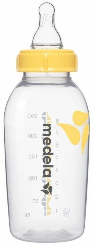 Medela Milchflasche 250ml Mit Sauger Gr.M