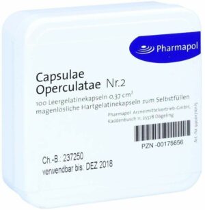 Capsulae Operculatae Kapseln Nr.2 0