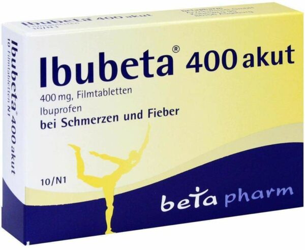 Ibubeta 400 akut 10 Filmtabletten