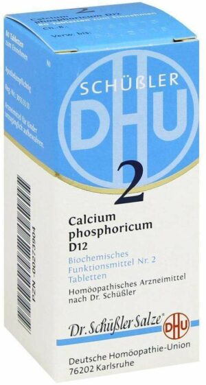 Biochemie Dhu 2 Calcium Phosphoricum D12 Tabletten 80 Tabletten