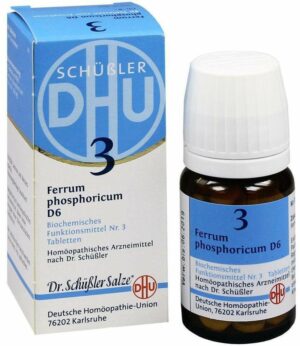 Biochemie DHU 3 Ferrum phosphoricum D6 80 Tabletten