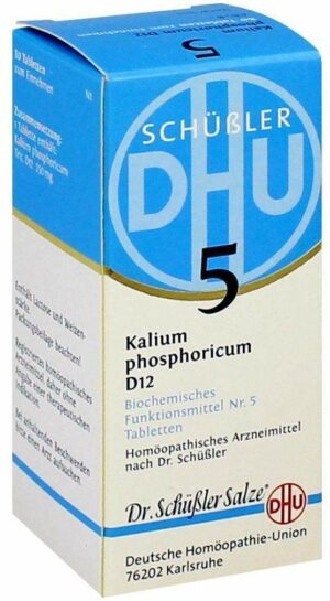 Biochemie Dhu 5 Kalium Phosphoricum D12 80 Tabletten