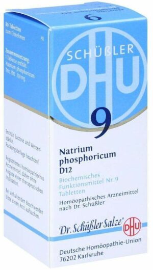 Biochemie Dhu 9 Natrium Phosphoricum D12 80 Tabletten