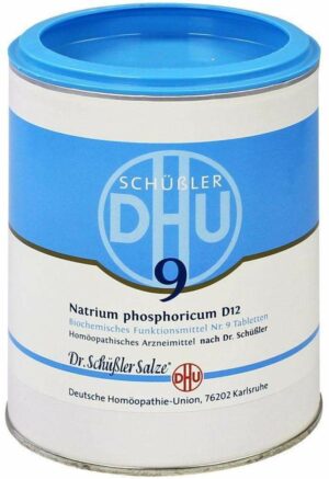 Biochemie Dhu 9 Natrium Phosphoricum D12 1000 Tabletten