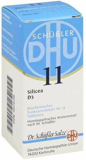 Biochemie Dhu 11 Silicea D3 80 Tabletten