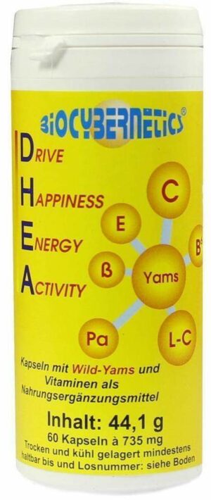 Drive Happyness Energy Actiity Wild-Yams 60 Kapseln