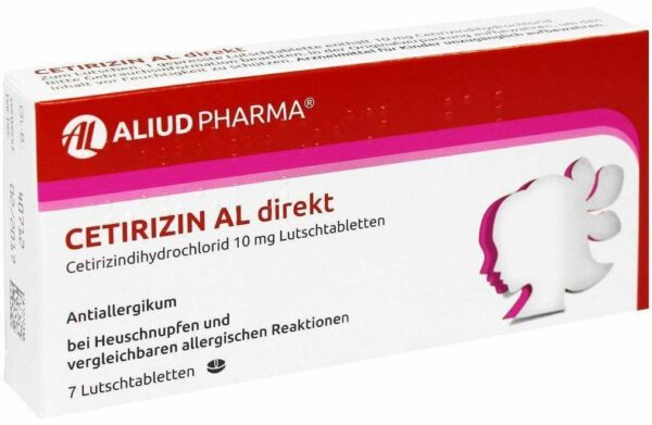 Cetirizin Al Direkt 7 Lutschtabletten