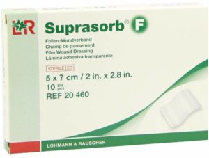 Suprasorb F 5 X 7 cm 10 Stück