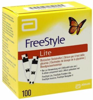 Freestyle Lite 100 Teststreifen Ohne Codieren