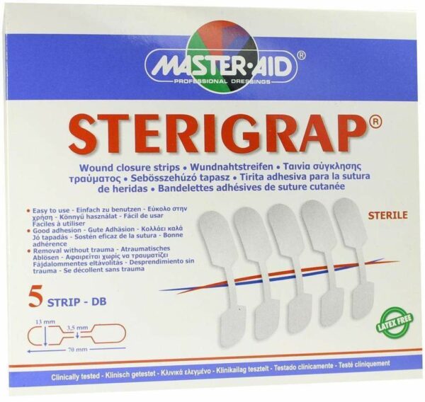 Sterigrap Wundnahtstreifen 70 mm X 13 mm 5 Stück