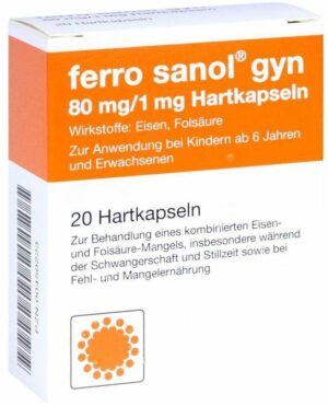 Ferro Sanol Gyn 20 Kapseln