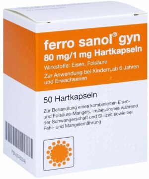 Ferro Sanol Gyn 50 Kapseln