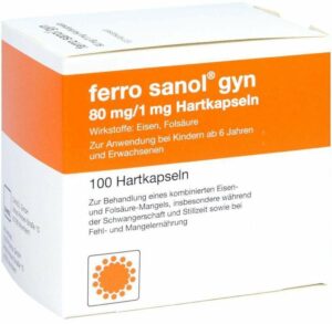 Ferro Sanol Gyn 100 Kapseln