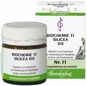 Biochemie 11 Silicea D6 80 Tabletten