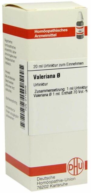 Valeriana Urtinktur 20 ml Dilution