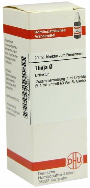 Thuja Urtinktur 20 ml Dilution