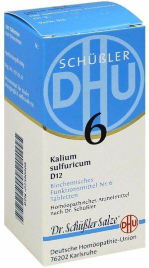 Biochemie Dhu 6 Kalium Sulfuricum D12 Tabletten 200 Tabletten