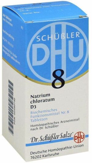 Biochemie Dhu 8 Natrium Chloratum D3 200 Tabletten