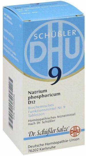 Biochemie Dhu 9 Natrium Phosphoricum D12 200 Tabletten