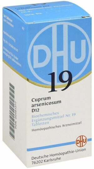 Biochemie Dhu 19 Cuprum Arsenicosum D12 200 Tabletten