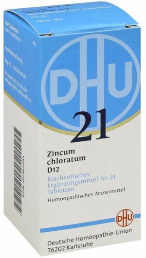 Biochemie Dhu 21 Zincum Chloratum D12 Tabletten 200  Tabletten