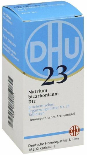 Biochemie Dhu 23 Natrium Bicarbonicum D12 Tabletten  200 Tabletten