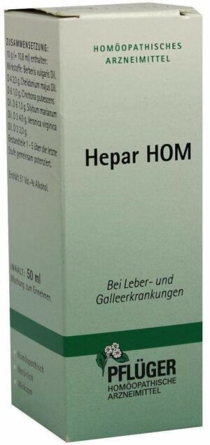 Hepar Hom 50 ml Tropfen