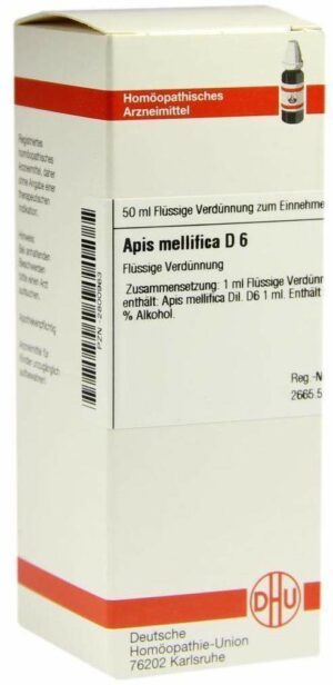 Apis Mellifica D6 Dilution 50 ml Dilution